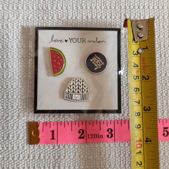 3/$20💗NEW Love Your Melon Pin Set - Picture 3 of 3